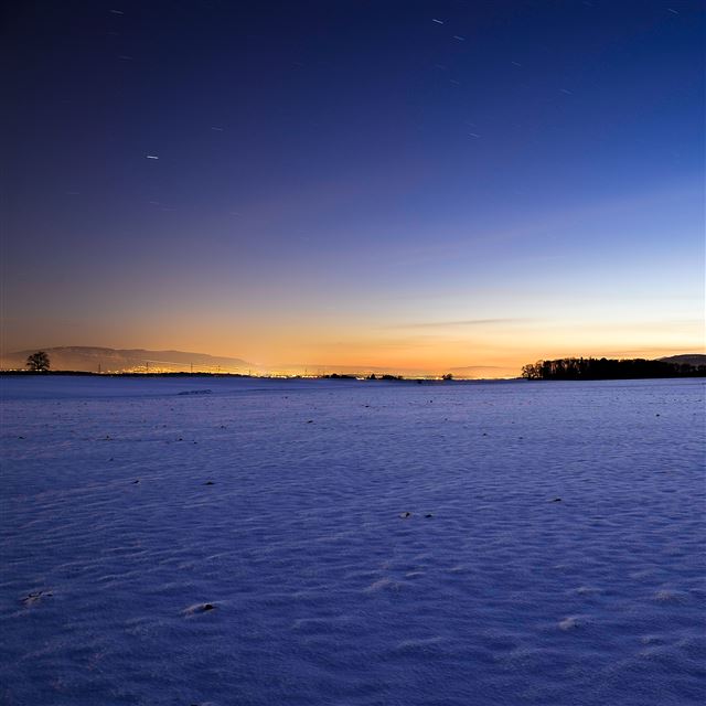 2048x2048 Freezing Night in Switzerland - night iPad Air Wallpaper