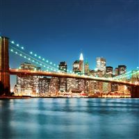 New York City Night Lights wallpaper