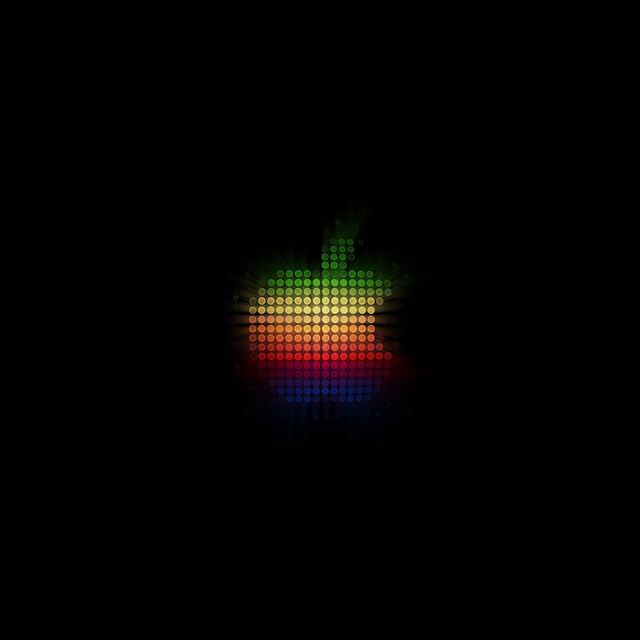 2048x2048 Rainbow Dots Apple - logos iPad Air Wallpaper
