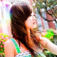 Sweet Asia Girl iPad Air wallpaper