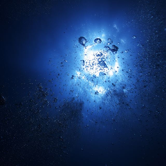 2048x2048 Deep Bubble - light iPad Air Wallpaper
