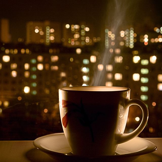 2048x2048 Cup of Tea - yellow iPad Air Wallpaper