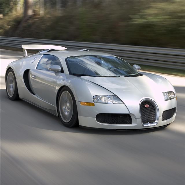 2048x2048 Bugatti - road iPad Air Wallpaper