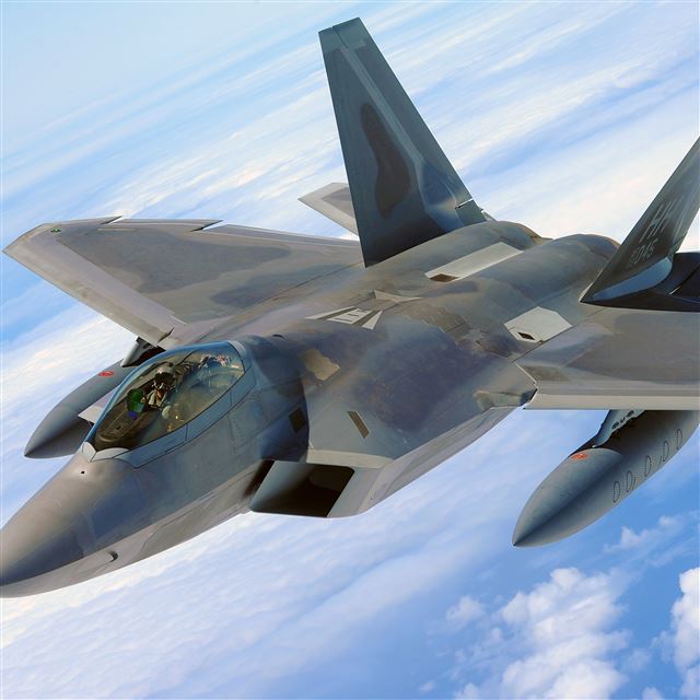 2048x2048 Military Fighter Jet -  iPad Air Wallpaper