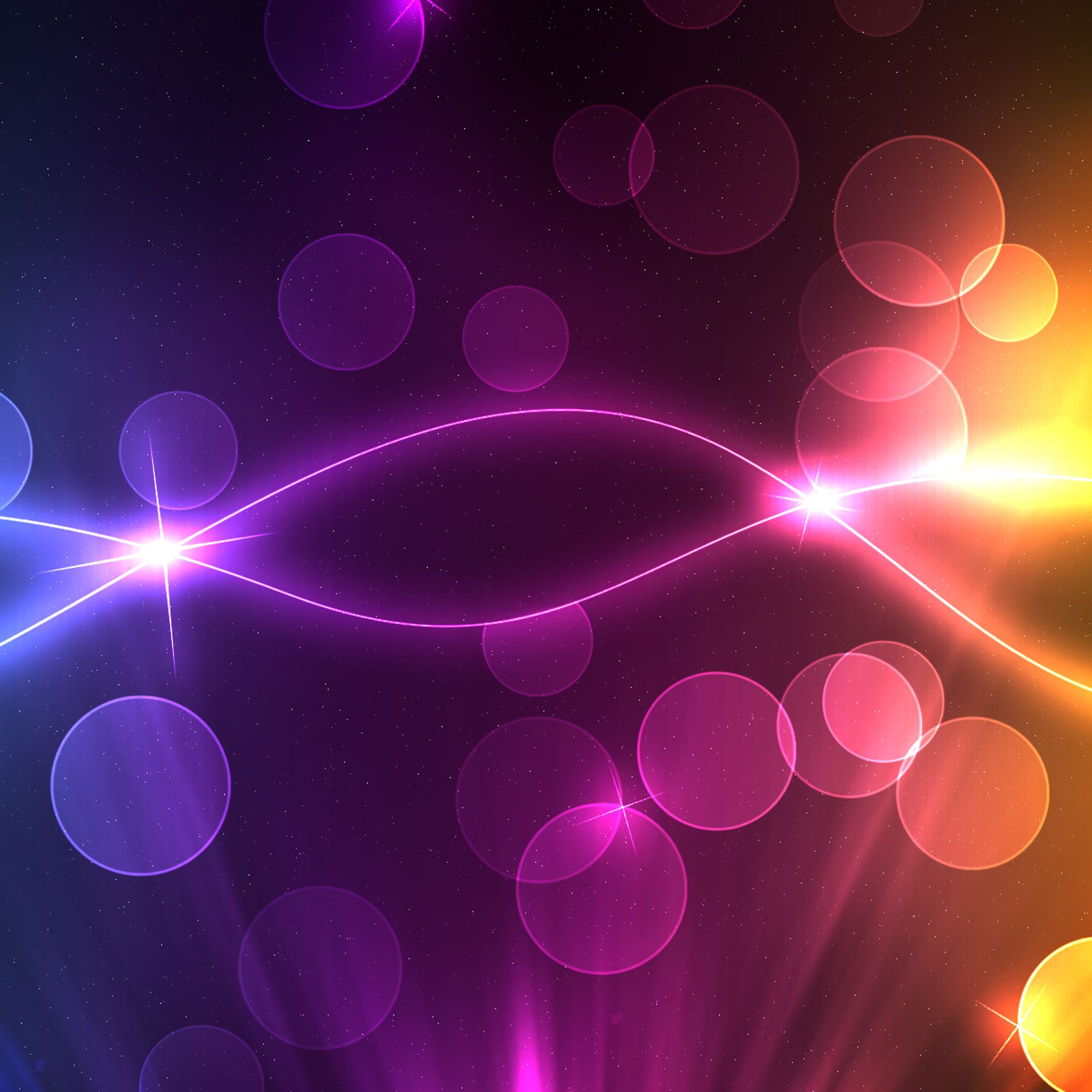 Purple Bubble iPad Air Wallpapers Free Download