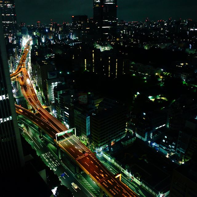 2048x2048 Tokyo - bridge iPad Air Wallpaper