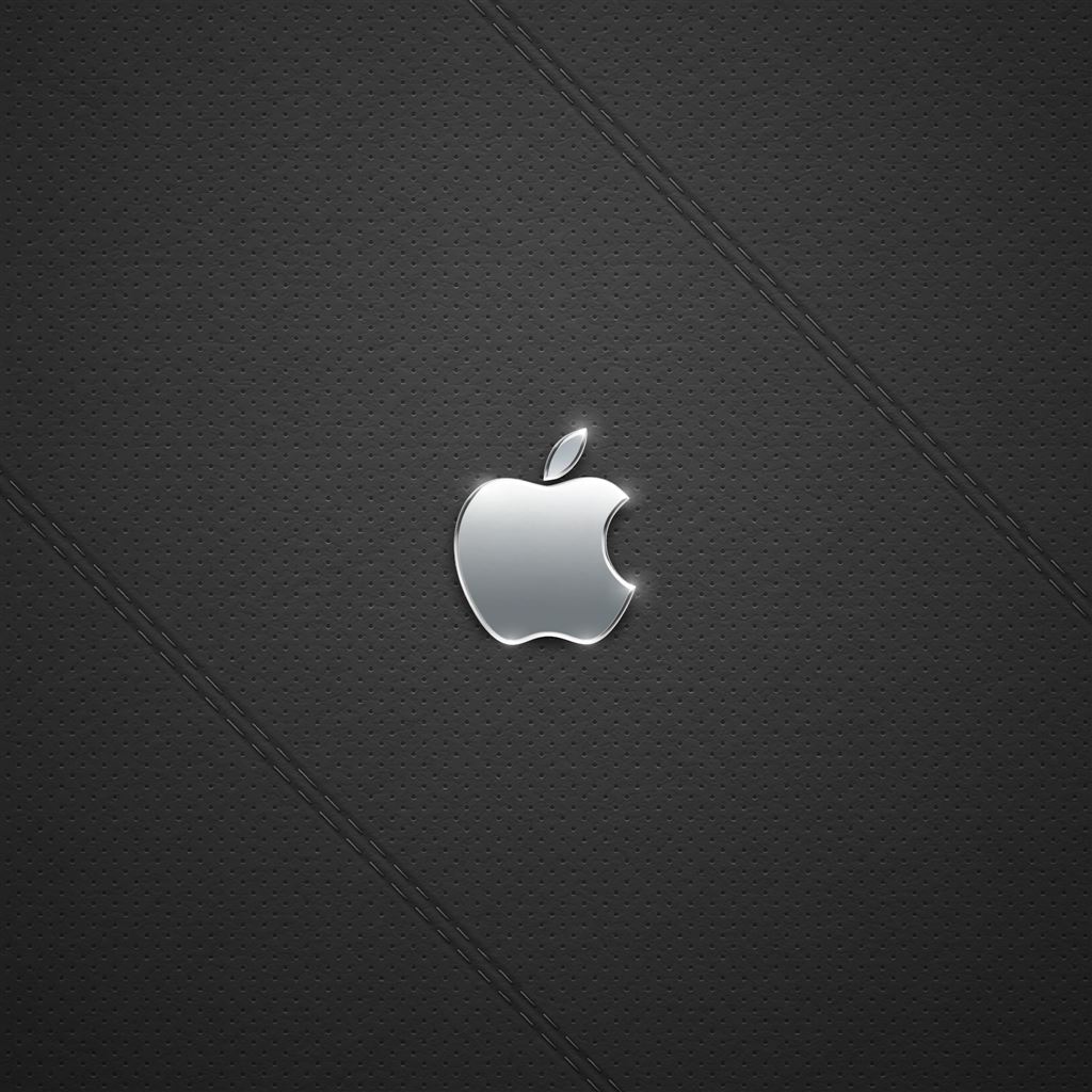 Black Leather Logo iPad Air Wallpapers Free Download