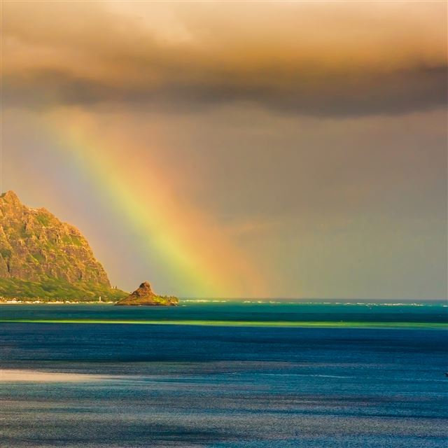 2048x2048 Kualoa Rainbow - cloud iPad Air Wallpaper