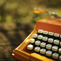 Typewriter ASDF wallpaper