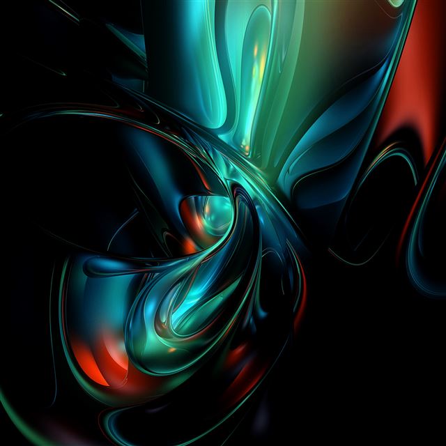 2048x2048 Fluid - colorful iPad Air Wallpaper