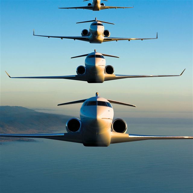 2048x2048 Bombardier Global Express -  iPad Air Wallpaper