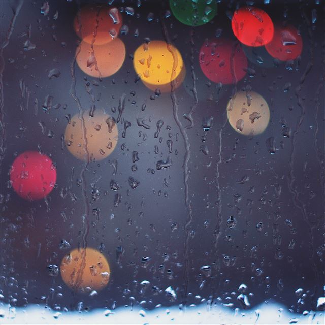2048x2048 Rainy Bokeh -  iPad Air Wallpaper