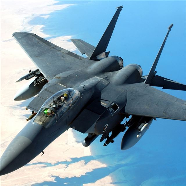 2048x2048 Mcdonnell Douglas F15 Eagle -  iPad Air Wallpaper