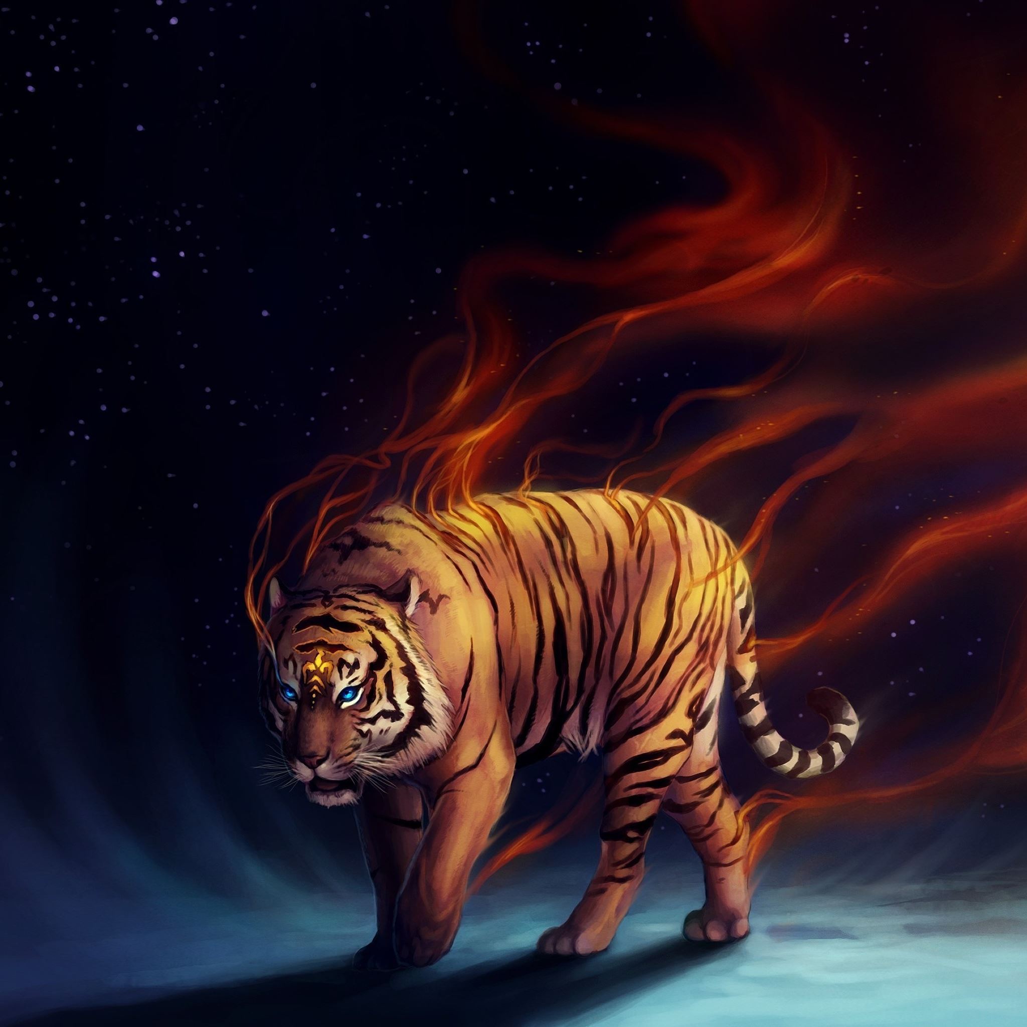 Scary Tiger Picture Background Images, HD Pictures and Wallpaper For Free  Download | Pngtree