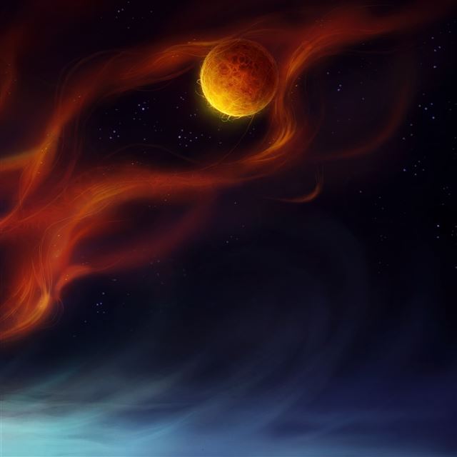 2048x2048 Dark Moon - moon iPad Air Wallpaper