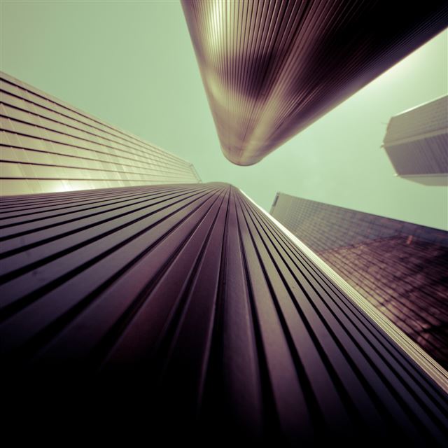 2048x2048 Morgan Chase Tower - 3d iPad Air Wallpaper