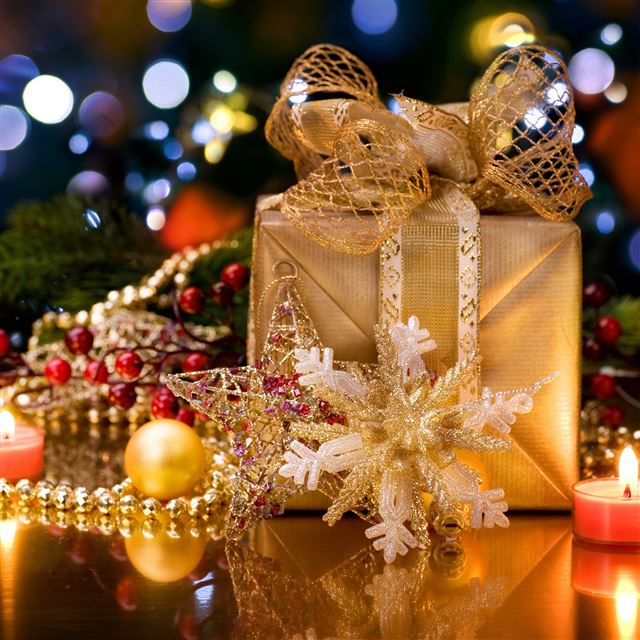 2048x2048 Christmas Gift Box - christmas iPad Air Wallpaper