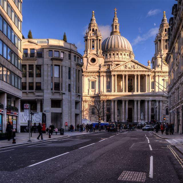 2048x2048 St Pauls Cathedral London - cathedral iPad Air Wallpaper