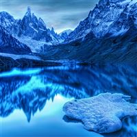 Cold landscape wallpaper