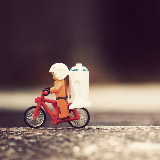 2048x2048 Bike Chase - bike iPad Air Wallpaper