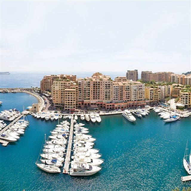 2048x2048 Monaco Port - city iPad Air Wallpaper