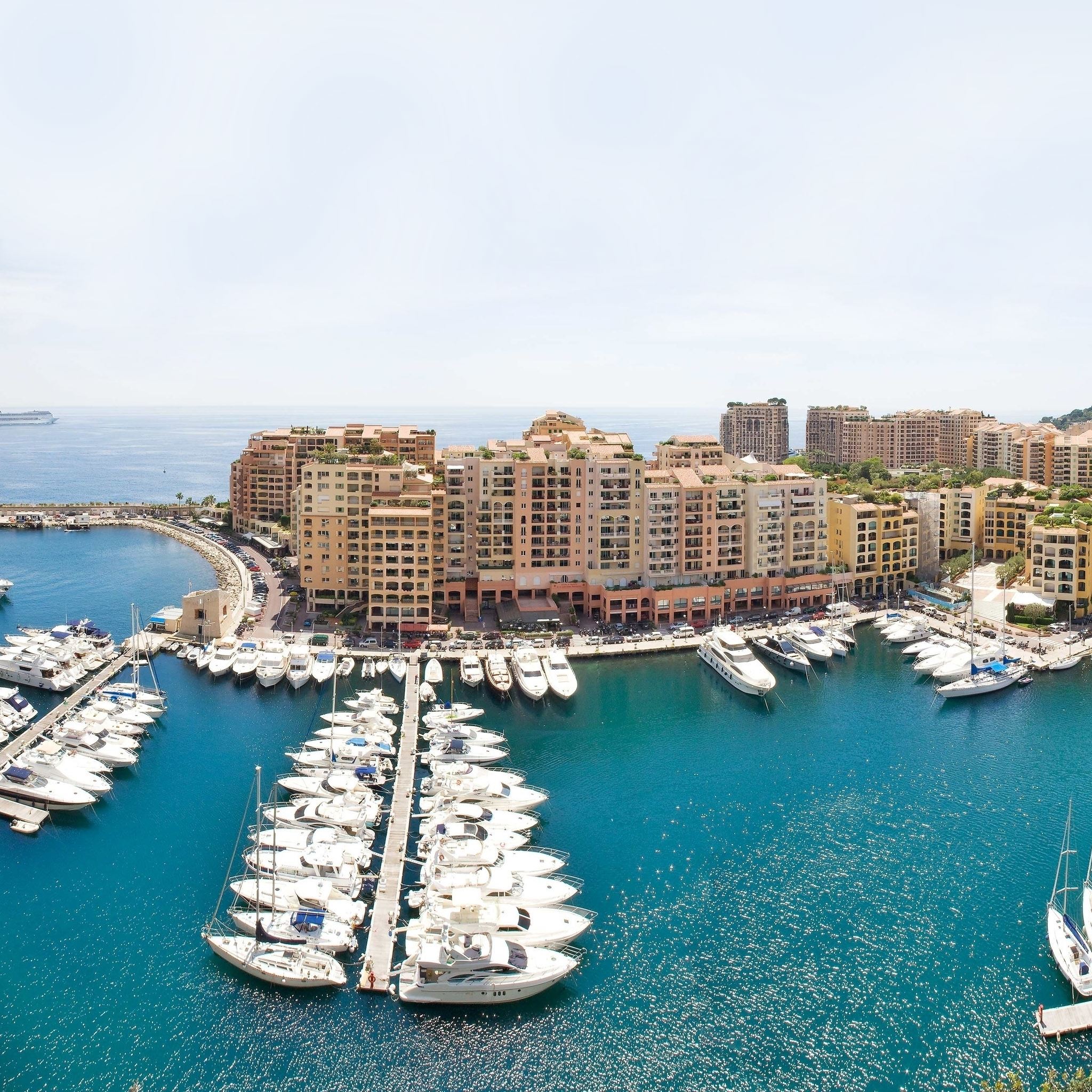 Monaco Port iPad Air wallpaper 