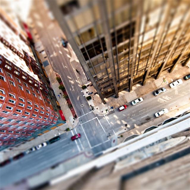 2048x2048 Dont Look Down - road iPad Air Wallpaper