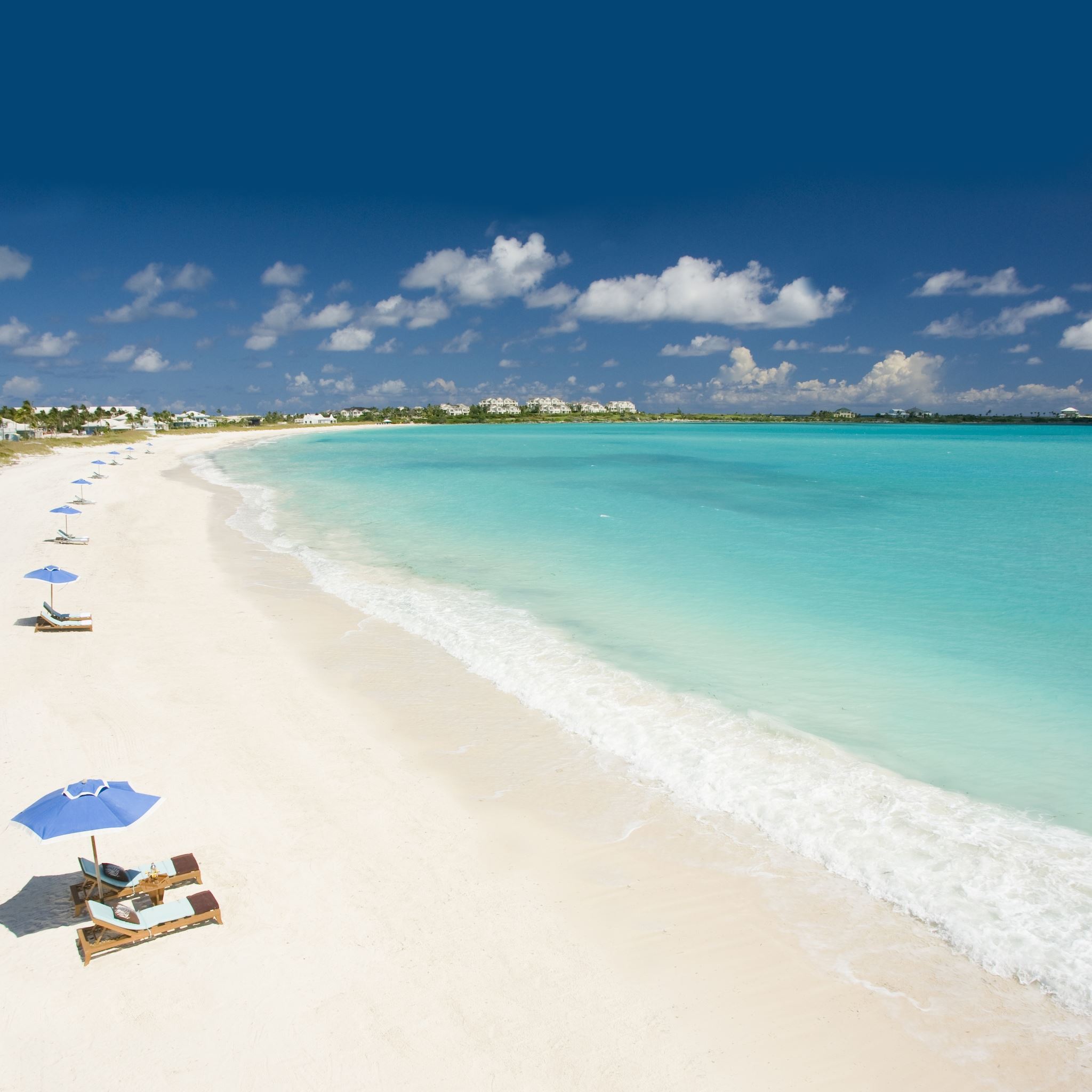 Caribbean Beach iPad Air wallpaper 
