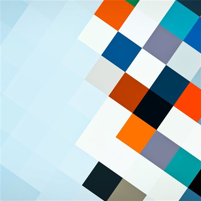 2048x2048 abstract tiles colors 4k - digital art iPad Air Wallpaper