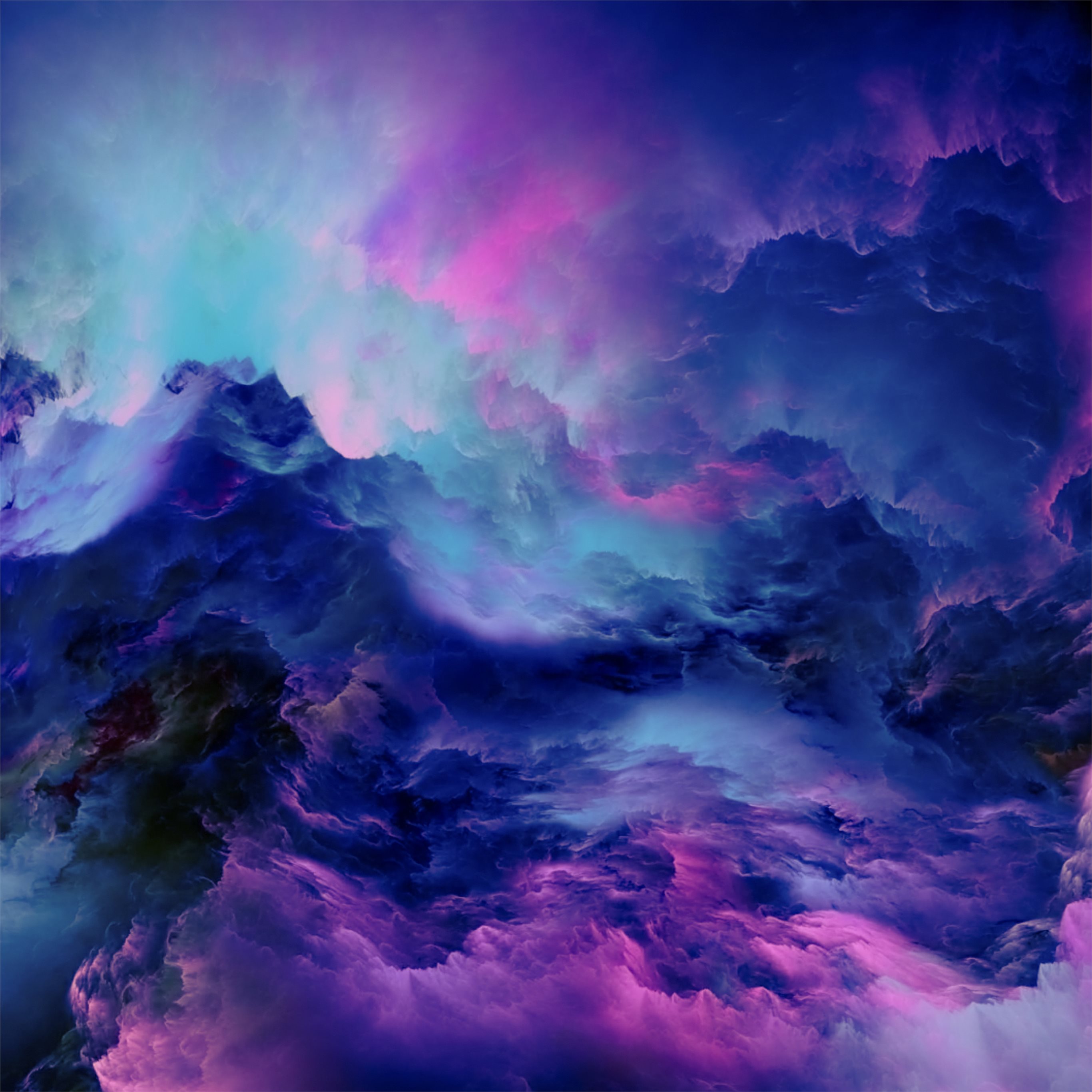 clouds performing abstract iPad Air Wallpapers Free Download