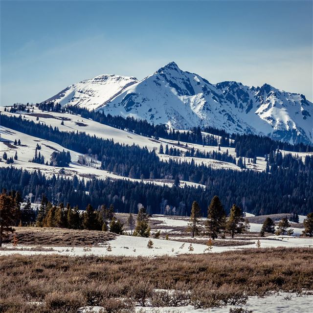 2048x2048 mountain scenery 5k - 5k iPad Air Wallpaper