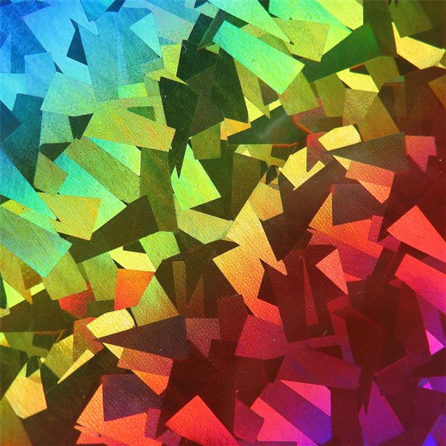 2048x2048 abstract shapes 4k 5k - digital art iPad Air Wallpaper