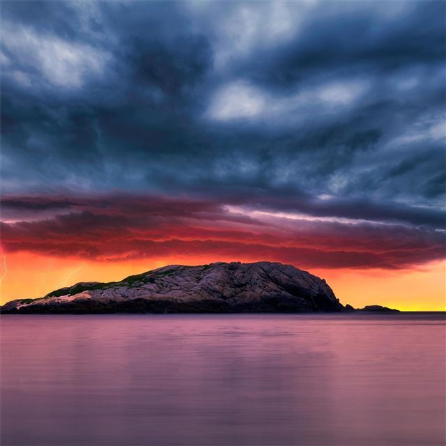 2048x2048 mystery island canada 5k - canada iPad Air Wallpaper