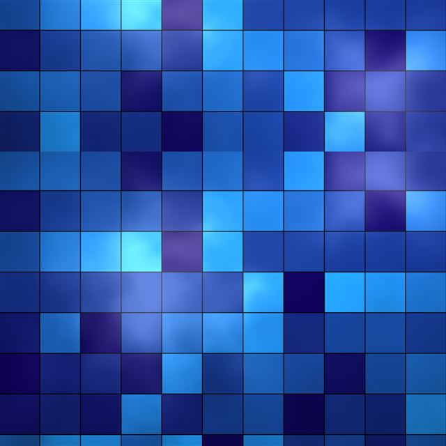 2048x2048 Blue Tiles - background iPad Air Wallpaper