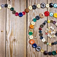 Colorful Buttons wallpaper