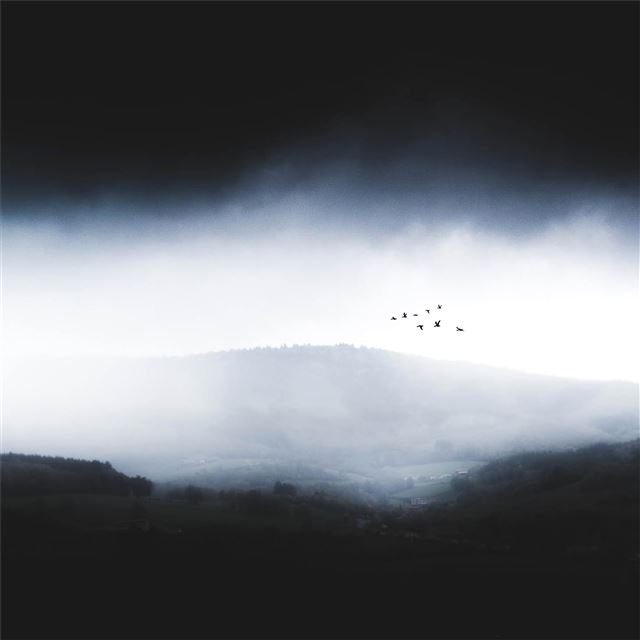 2048x2048 monsols france morning 4k - sky iPad Air Wallpaper