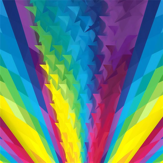 2048x2048 abstract colorful grafiti 4k - artist iPad Air Wallpaper