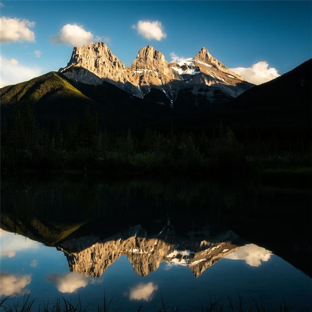 2048x2048 the three sister alberta 5k -  iPad Air Wallpaper