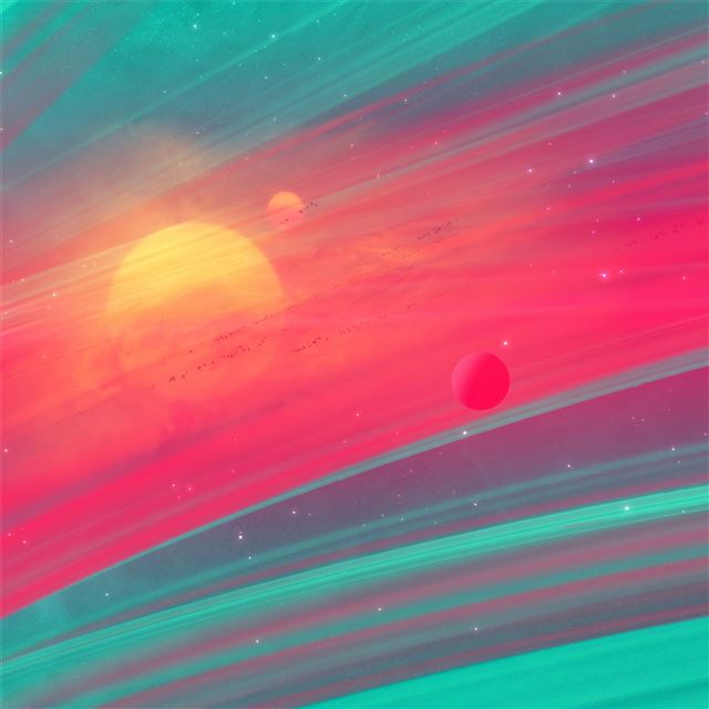 2048x2048 nebula artistic 4k - artist iPad Air Wallpaper