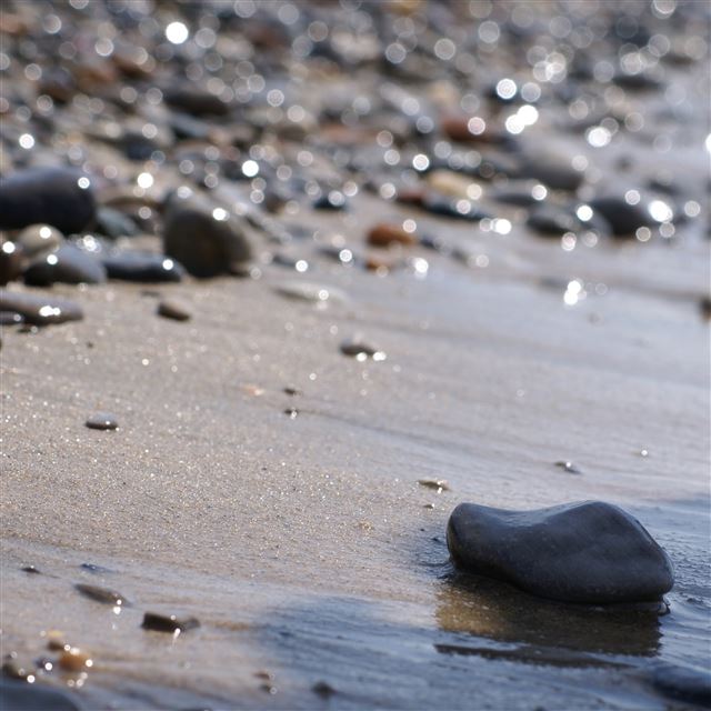 2048x2048 Beach Bokeh - sunshine iPad Air Wallpaper