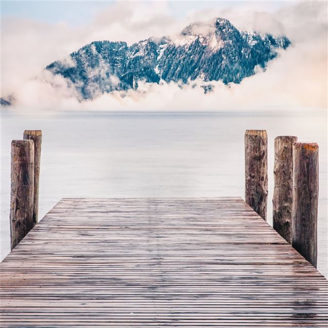 2048x2048 water deck 4k - ocean iPad Air Wallpaper