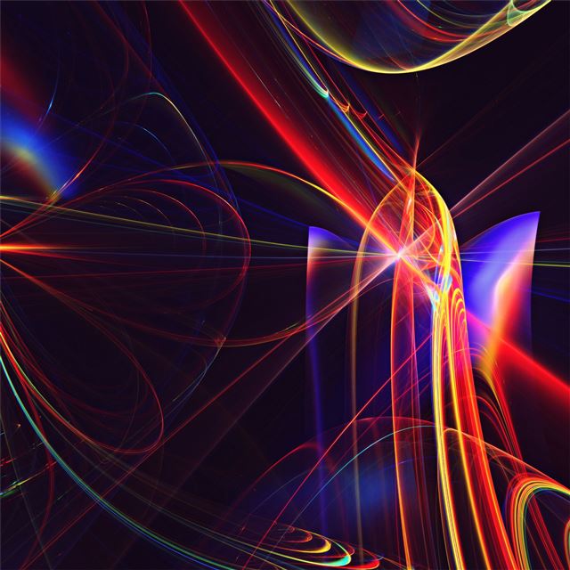2048x2048 fractal apopysis digital art 8k - digital art iPad Air Wallpaper