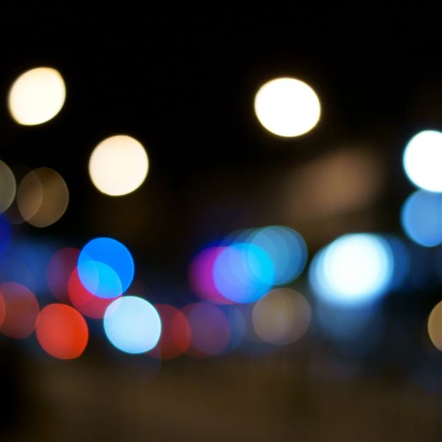 2048x2048 Night Bokeh - bokeh iPad Air Wallpaper