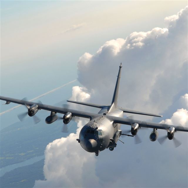2048x2048 Lockheed Ac 130 -  iPad Air Wallpaper