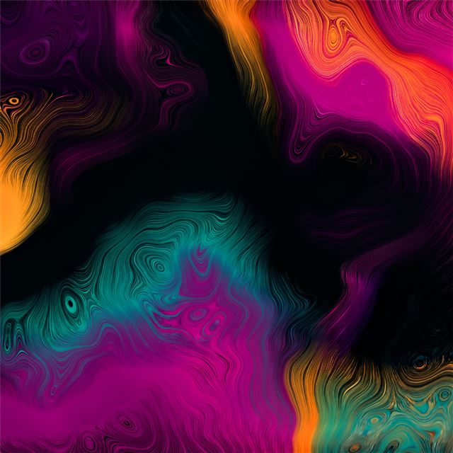 2048x2048 abstract color exposure 4k - digital art iPad Air Wallpaper