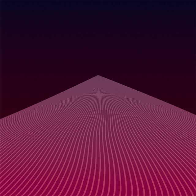 2048x2048 triangle inkscape minimal gradient 4k - triangle iPad Air Wallpaper