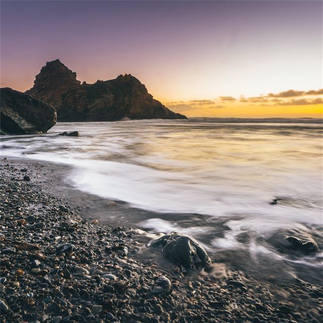 2048x2048 pfeifer beach big sur 8k - 8k iPad Air Wallpaper