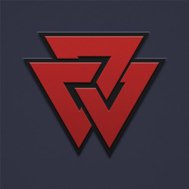 2048x2048 abstract castle logo 4k - logo iPad Air Wallpaper