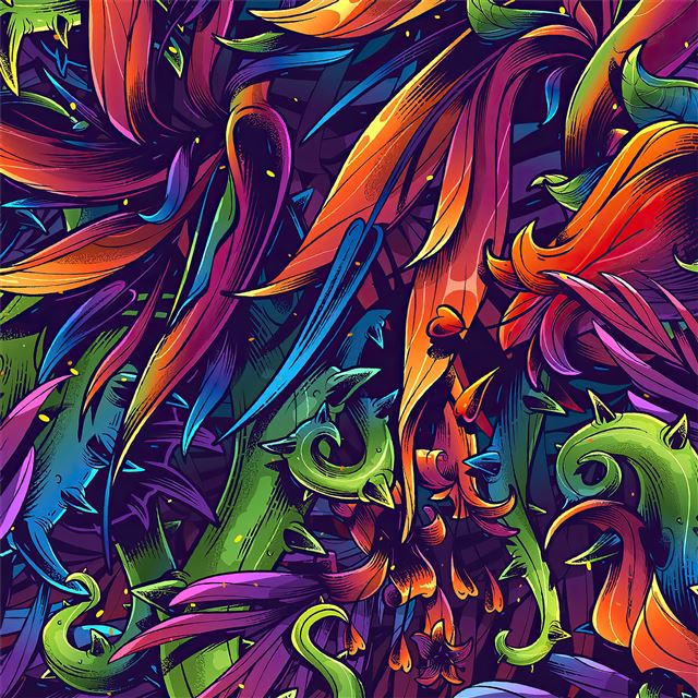 2048x2048 flora texture 4k -  iPad Air Wallpaper