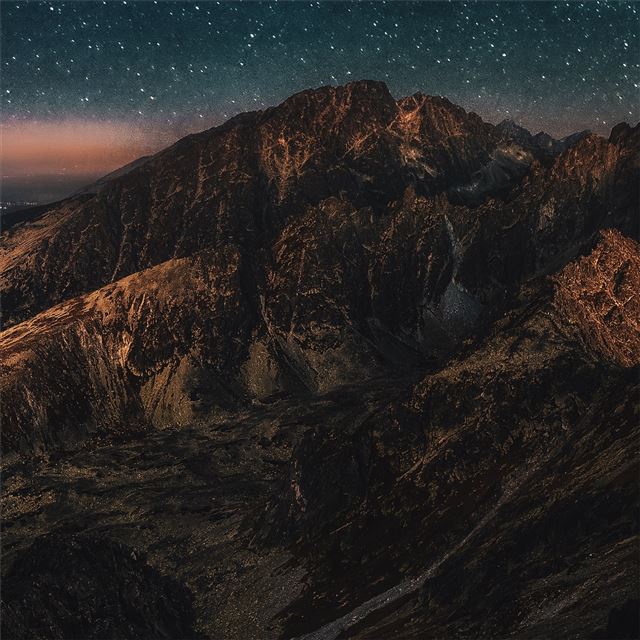 2048x2048 astronomy mountains -  iPad Air Wallpaper